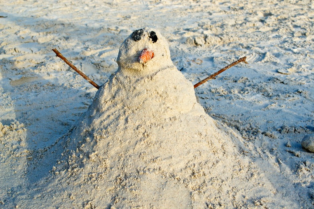 Who says you can't have a white Christmas in the tropics?