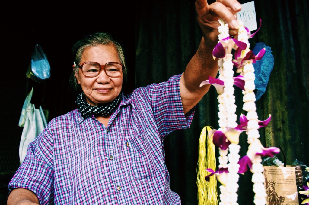 My blessed flower necklace.