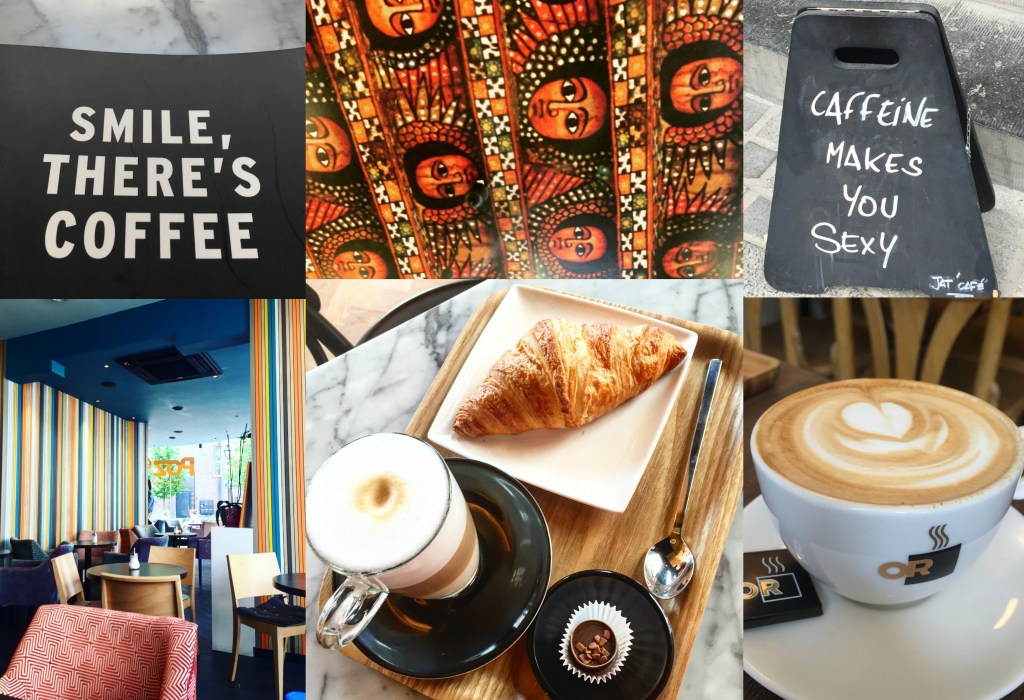 Brussels gets my love for coffee and chic cafés.